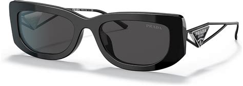 Prada PR 14YS Black/Dark Grey One Size 